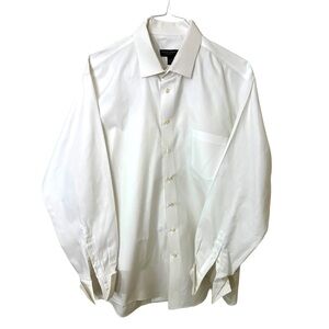 PRONTO UOMO VINTAGE 70s/ 80s MENS LONG SLEEVE SHIRT. 100% COTTON W/SIDE POCKET.
